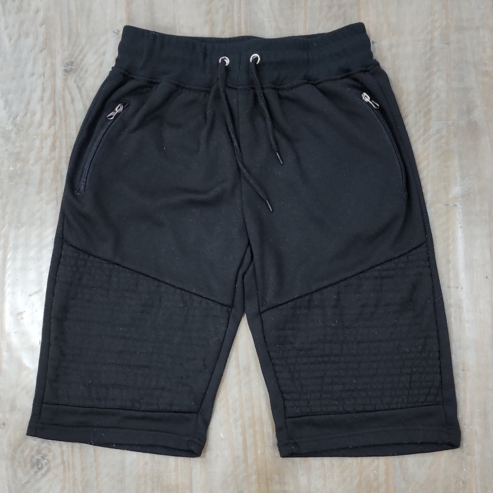 Buzz Cuts Boy's Black Casual Shorts #C2509-0066